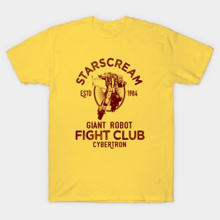 STARSCREAM : Transformers GEN 1 - robot fight club T-Shirt